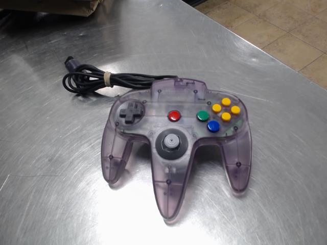 Manette nintendo 64 mauve