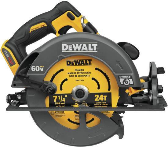 Scie ronde dewalt flux volt