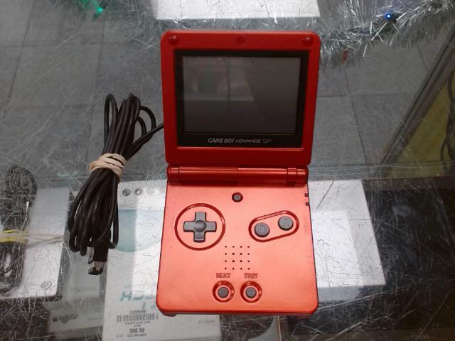 Nintendo advance sp red + chargeur