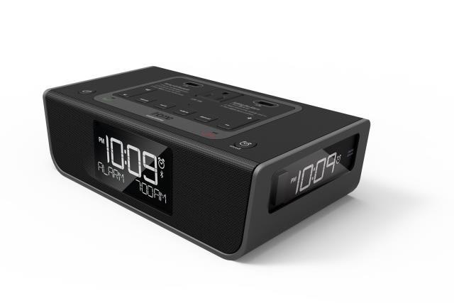 Horloge alarme speaker bluetooth