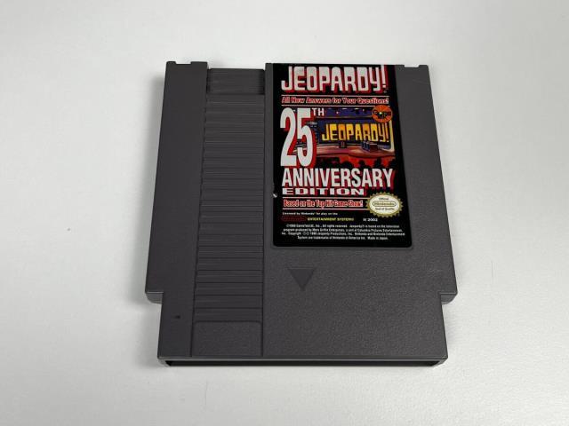 Jeopardy 25th anniversary edition nes