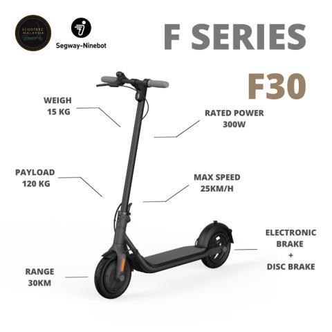 Ninebot kickscooter f30 avec chargeur