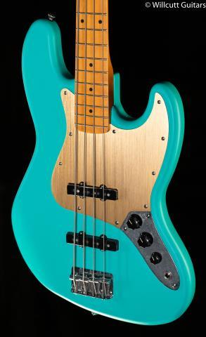 Jazz couleur cyan squier j bass fender