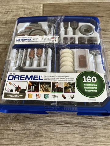 Dremel ez-lock accessory kit 160  pce