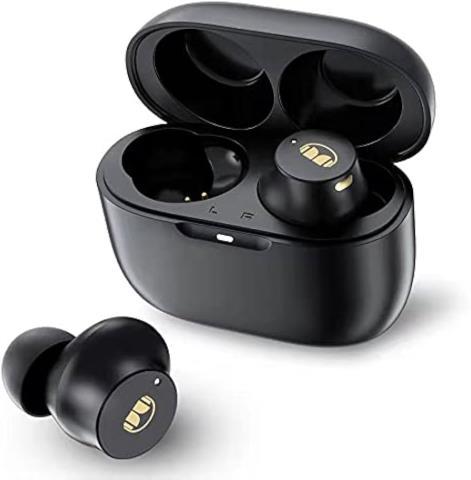 Earbuds monster dans case chargeur