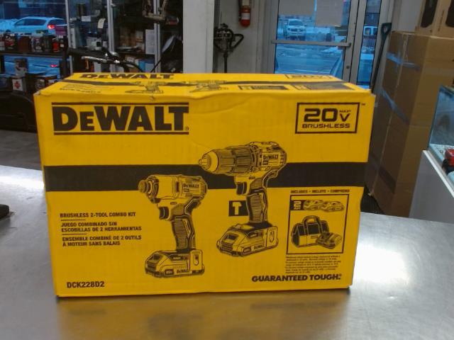 Kit hammer drill+impact neuf