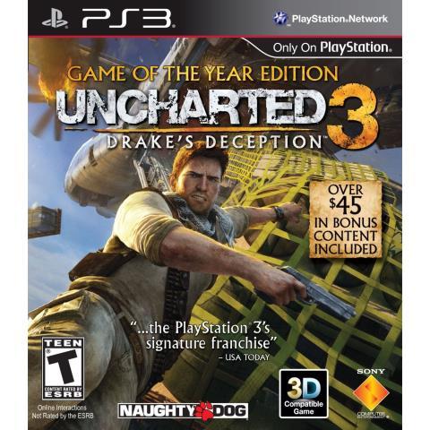 Ps3 uncharted 3 drakes deception goty