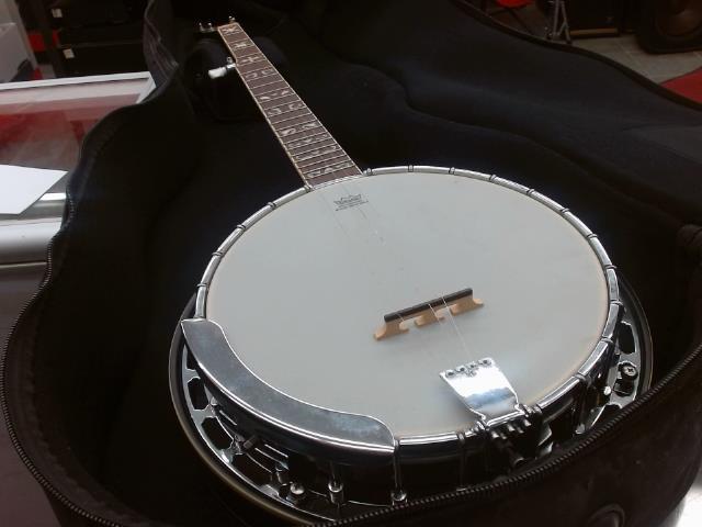 Banjo 5 cordes fender av case