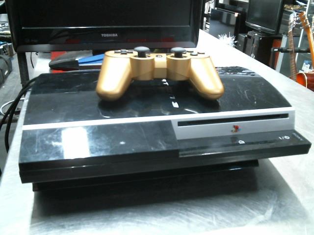 Ps3 fat avec 1 manette en or