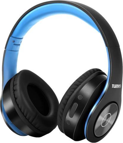 couteur bluetooth noir et bleu