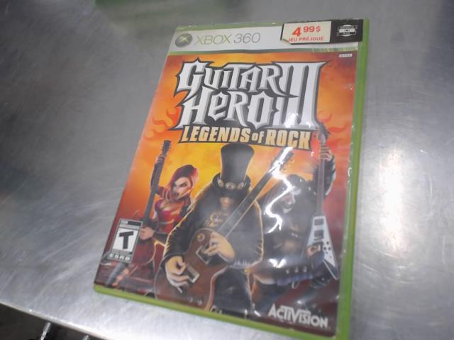 Guitar hero 3 xbox 360