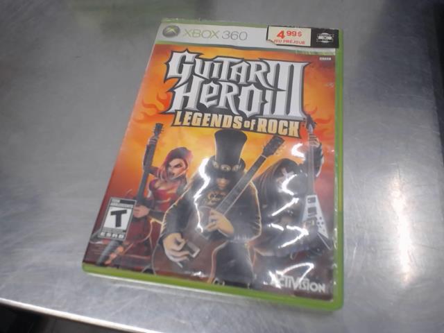 Guitar hero 3 pour xbox 360