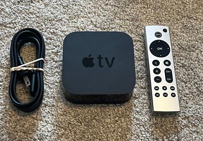 Apple tv dock + fils + man