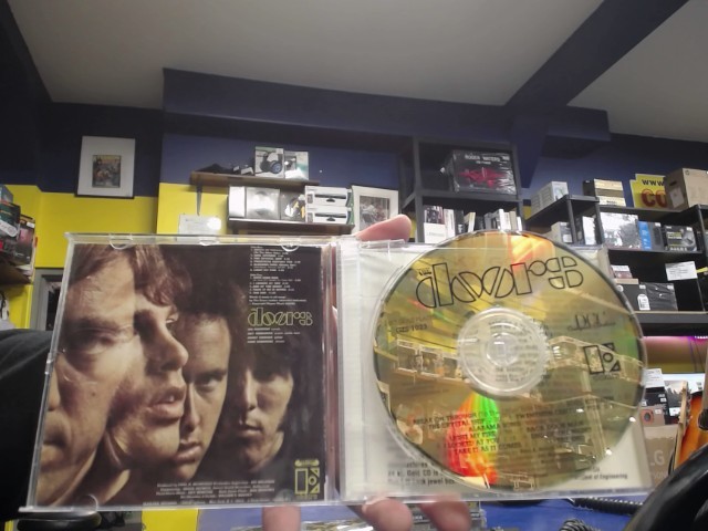 The doors 24kt goldplated