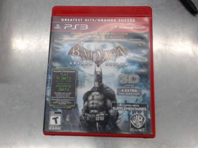 Batman arkham asylum greatest hits