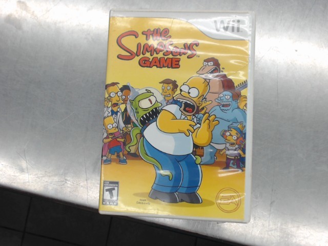 The simpsons game