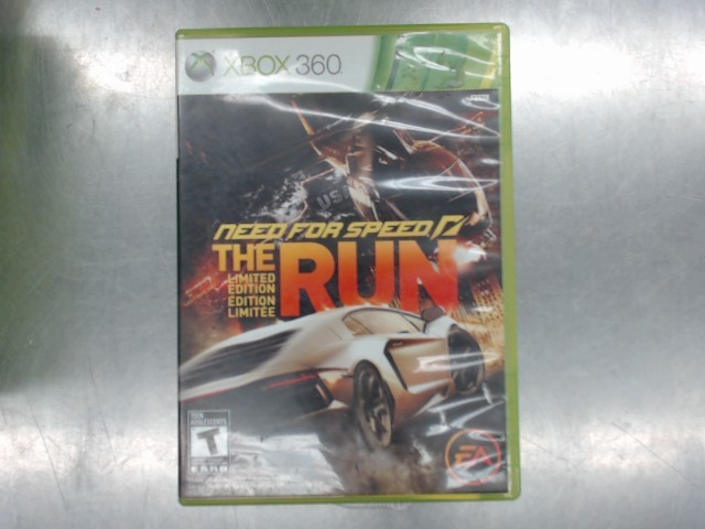 Neeed for speed run limited edition