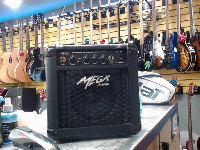 Mega amp amplifier pour guitar noir