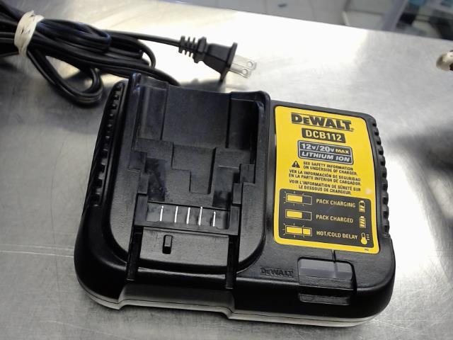 Chargeur de batterie dewalt 12/29v max