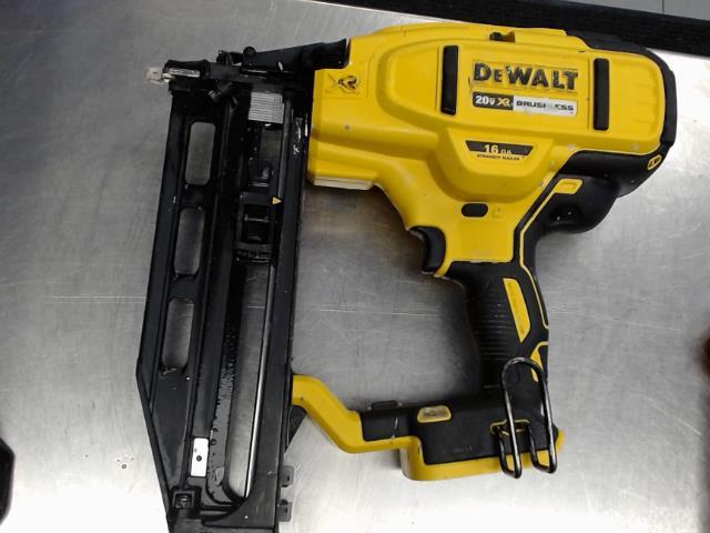 Cloueuse dewalt straight nailer 20v 16ga