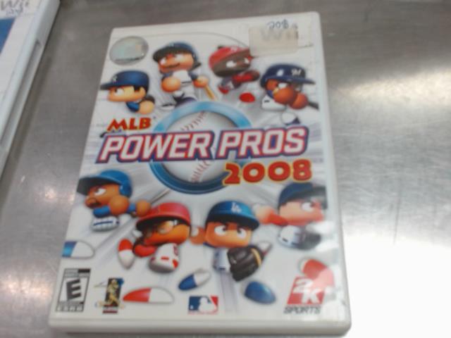 Mlb power pros 2008 wii