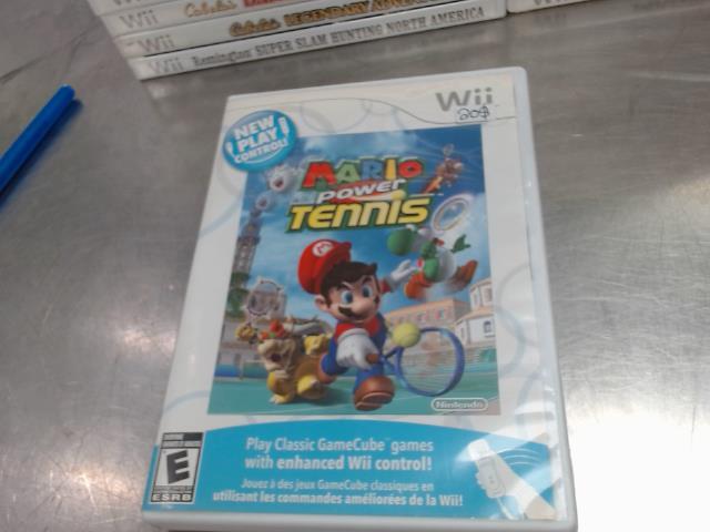 Mario power tennis wii