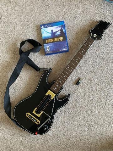 Guitar hero live avec guitare et dongle