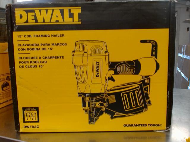 Coil framing nailer