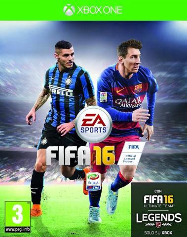 Jeu de fifa 16 sur xbox one