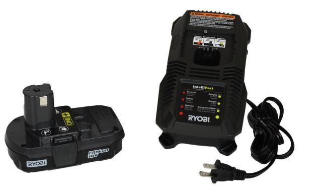 Charger 18v +  battery 18v p102