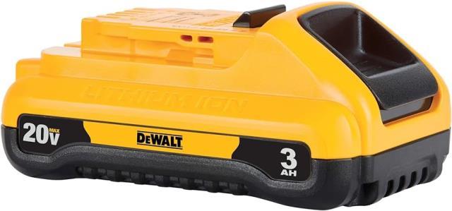 Batterie dewalt 3ah 20v