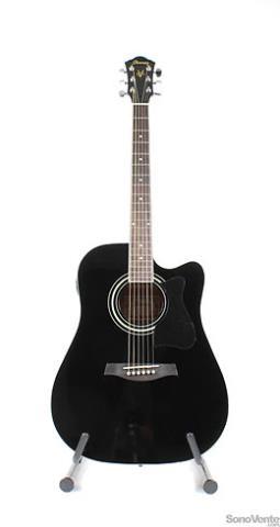 Guitare ibanez accoustic noir + sac