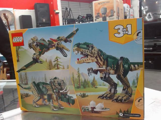 Boite lego creator 3in1 dinosaure