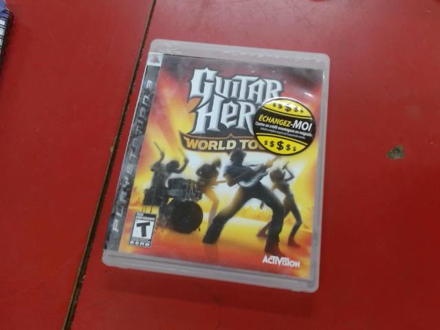 Guitar hero world tour