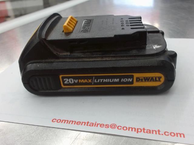 Batterie 20v max lithium ion