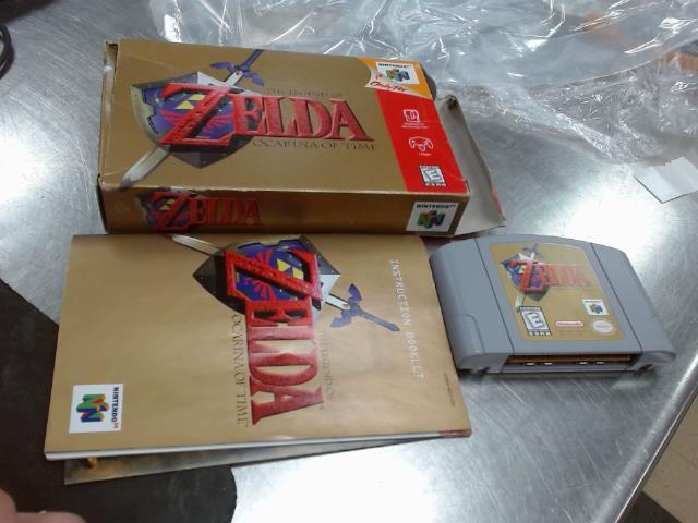 Zelda ocarina of time cib