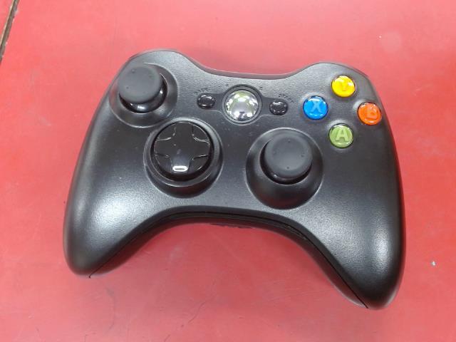 Manette xbox 360 noir a batterie