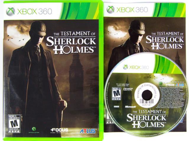 The testament of sherlock holmes