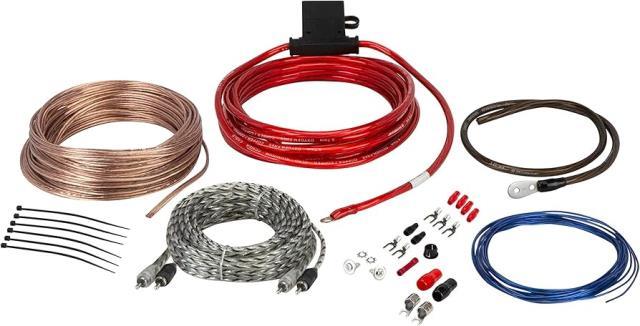 Amp wiring kit pure copper 2 channels