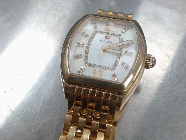 Gold colored replica watch