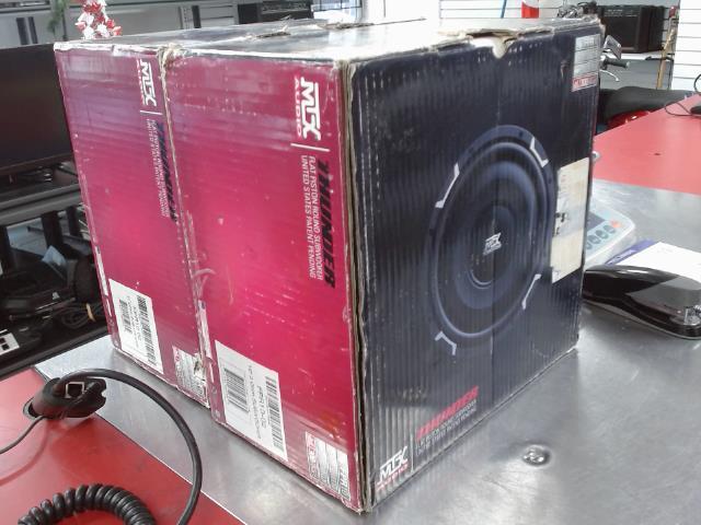 Lot de 2 subwoofer 10'' neuf 300w rms