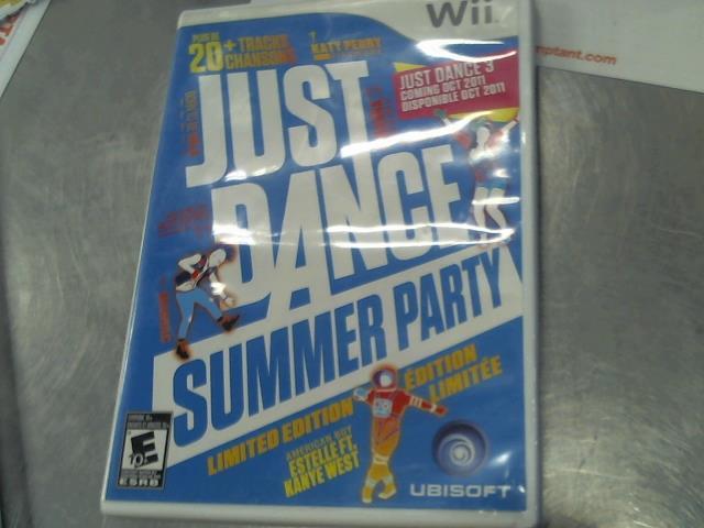 Just dance summer party wii