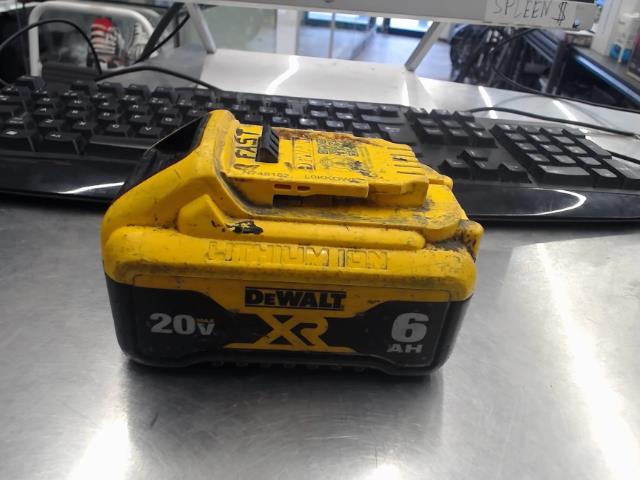 Batterie 20v 6ah dewalt lithium ion