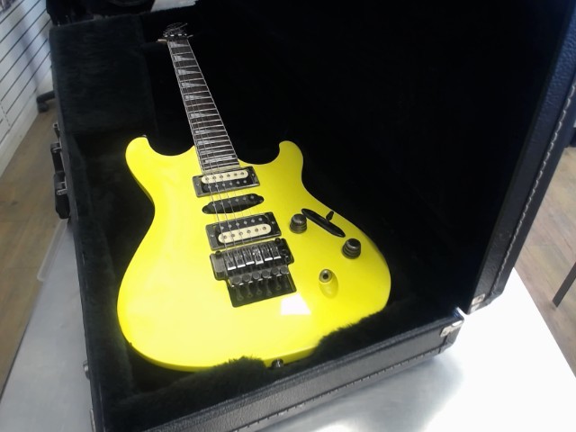 Guitare ibanez jaune