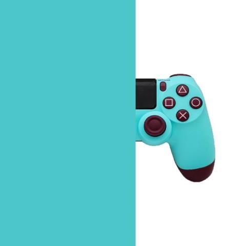 Manette playstation replique turquoise