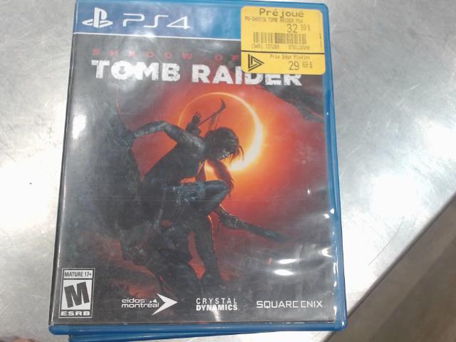 Shadow of the tomb raider