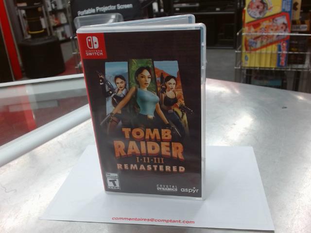 Tomb raider i-ii-iii remastered switch