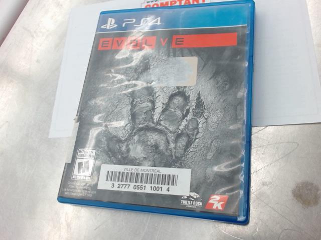 Evolve ps4