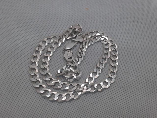 Chaine maille marine en argent 925