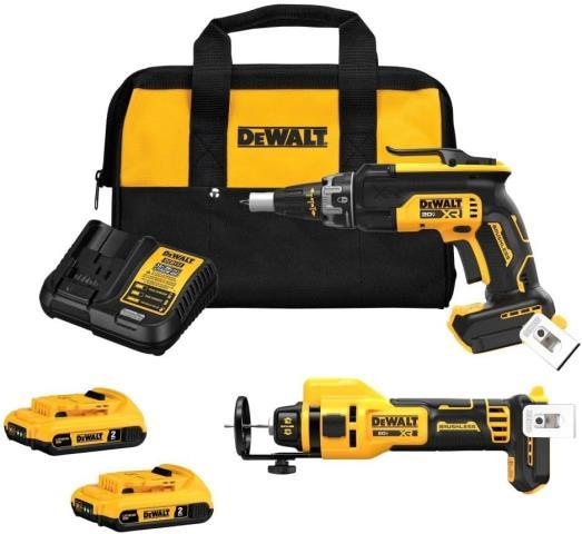 Dewalt 20 v max xr kit combo sans balais